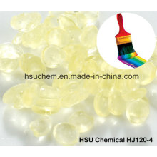 Granular Yellow C5 Petroleum Resin for Industrial Paints, Inks Hj120-4